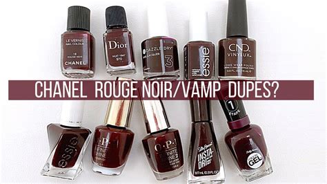 chanel polish dupes|chanel vamp lipstick.